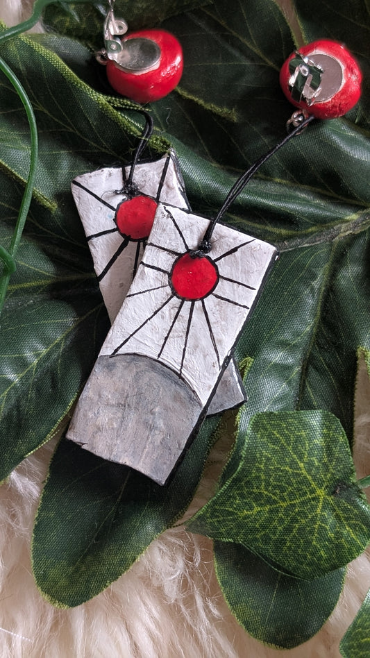 Damon Slayer Ohrringe (Clips)