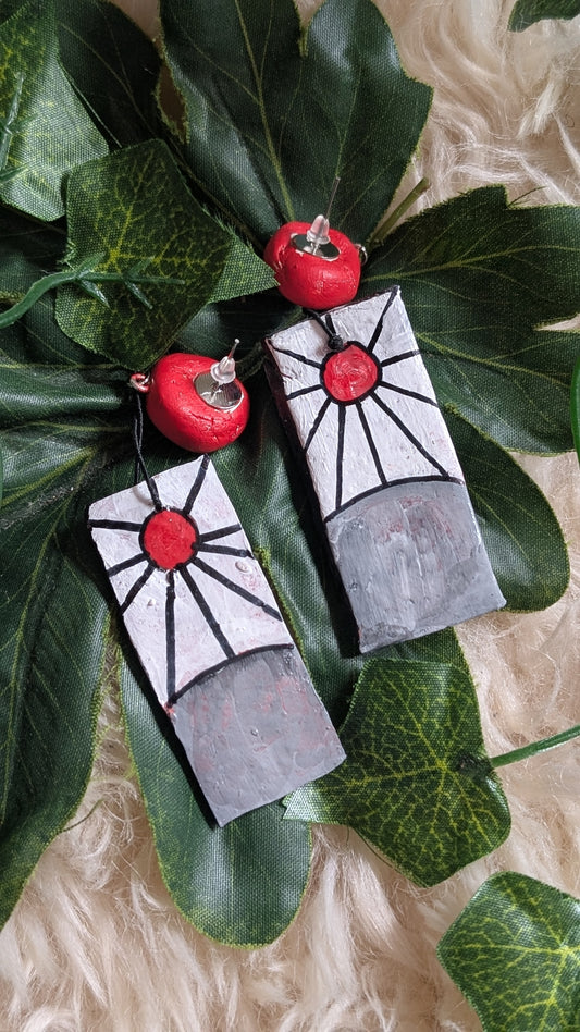 Damon Slayer Ohrringe