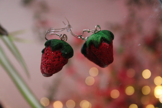 Erdbeeren 🍓 Ohrringe