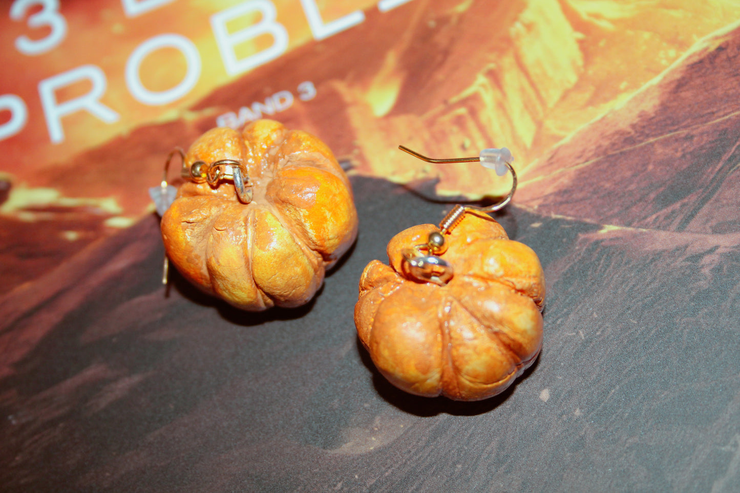 Kürbis Ohrringe