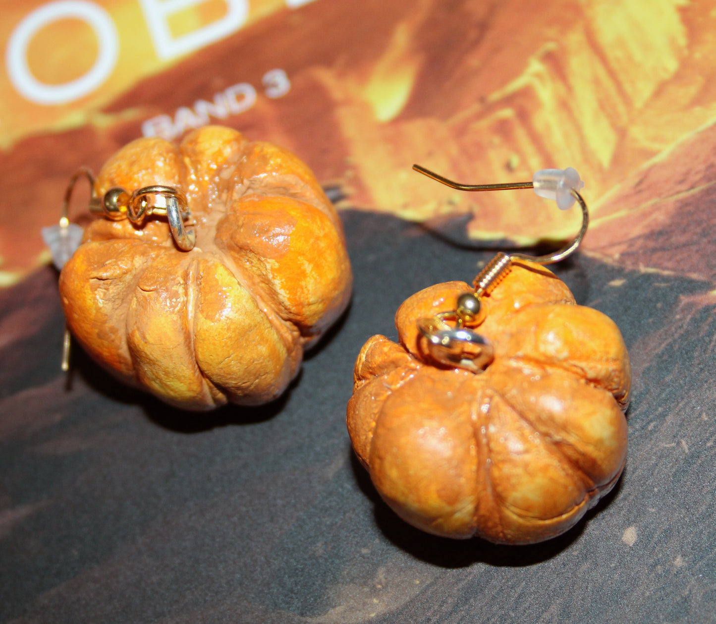 Kürbis Ohrringe